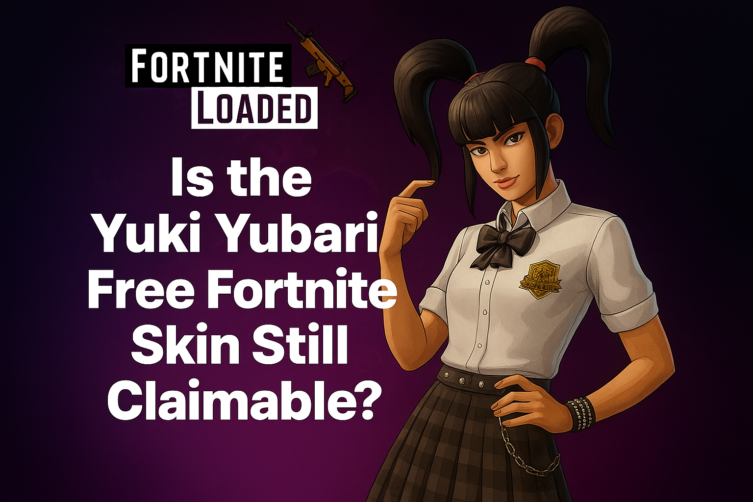 Yuki Yubari Free Fortntie Skin