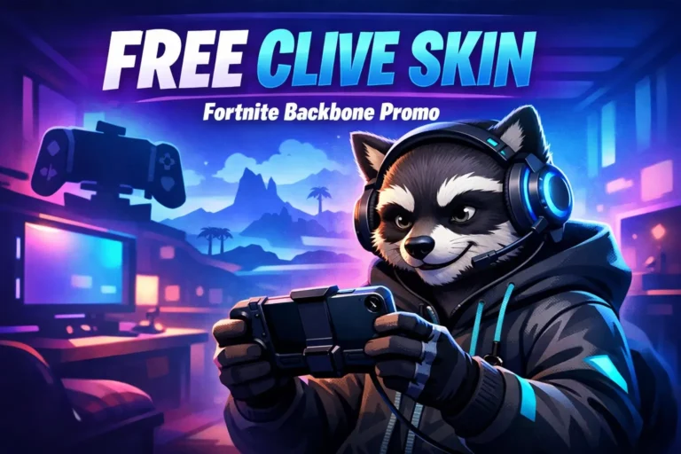 Free Clive (Clyde) skin in Fortnite