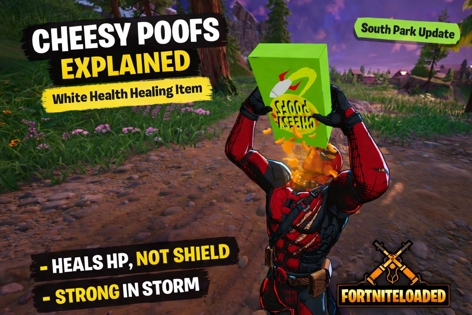 Cheesy Poofs (Fortnite New Item)